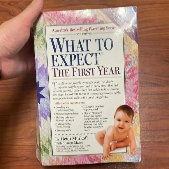 What to Expect the First Year Parenting Book - Picture 1 of 2